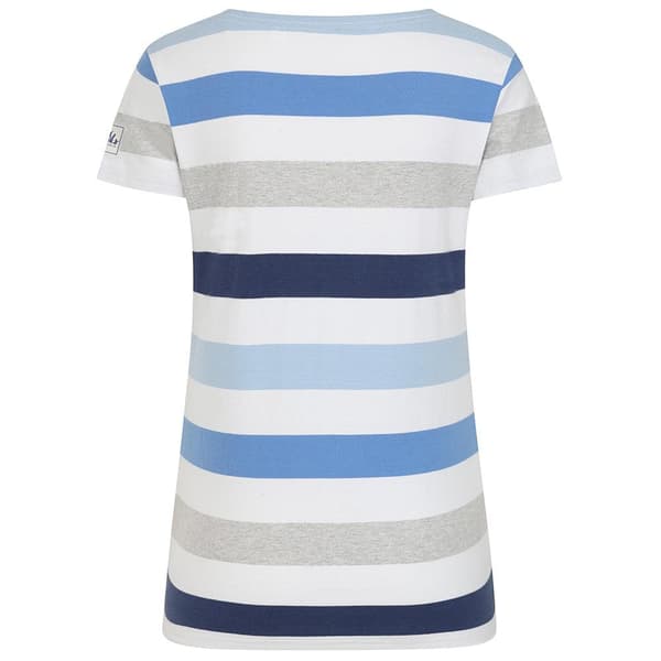Lazy Jacks Dam/Dam Multi Stripe Breton Topp S Blå Blue S