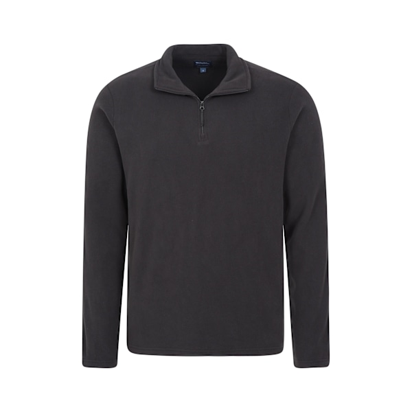 Mountain Warehouse Camber II Fleece Tröja med Halv Dragkedja Herr XS Svart Black XS