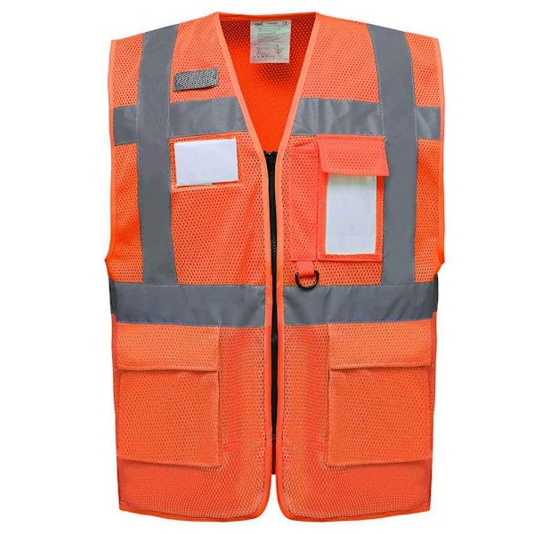 Yoko Unisex Hi-Vis Väst L Orange Orange L