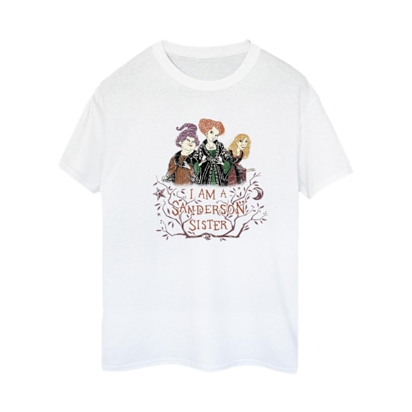 Disney Dam/Damer Hocus Pocus Sanderson Sister Bomull Boyfriend T-Shirt White L