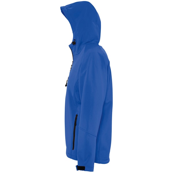 SOLS Replay Herr Huvtröja Soft Shell Jacka (Andningsbar, Vindtät Och Vattenavvisande) Royal Blue L