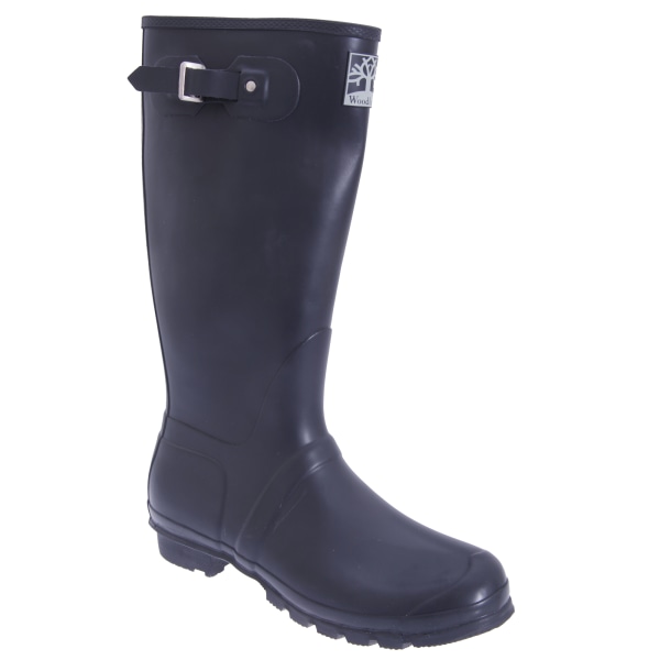 Woodland Unisex Kvalitetsrem Regular Wellington Boots 11 UK Na Navy Blue 11 UK