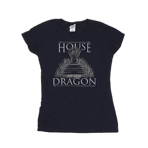 Game Of Thrones: House Of The Dragon Damkläder/Dam Tron Text Navy Blue L