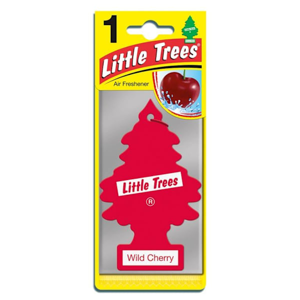 Saxon Little Trees Cherry Hängande Bilsluftfräschare En Storlek Röd Red One Size