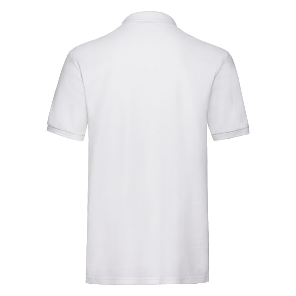 Fruit of the Loom Premium Pique Poloskjorta S Vit White S