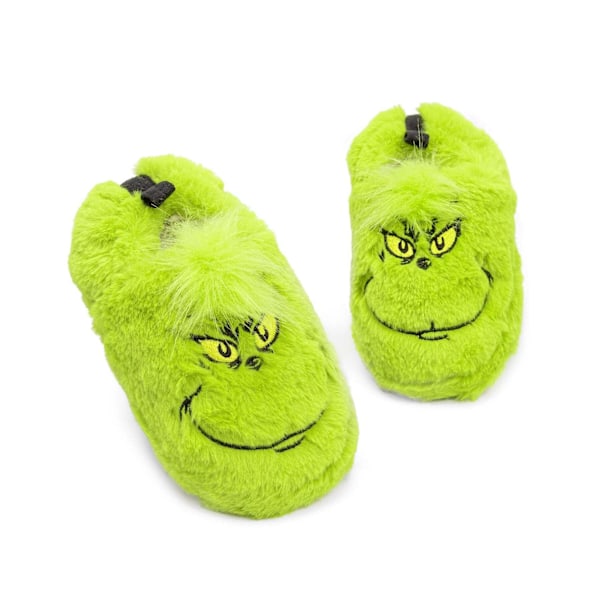 The Grinch Barn/Barn Mjuka Tofflor 10 UK Barn-11 UK Barn Neon Green/Black 10 UK Child-11 UK Child
