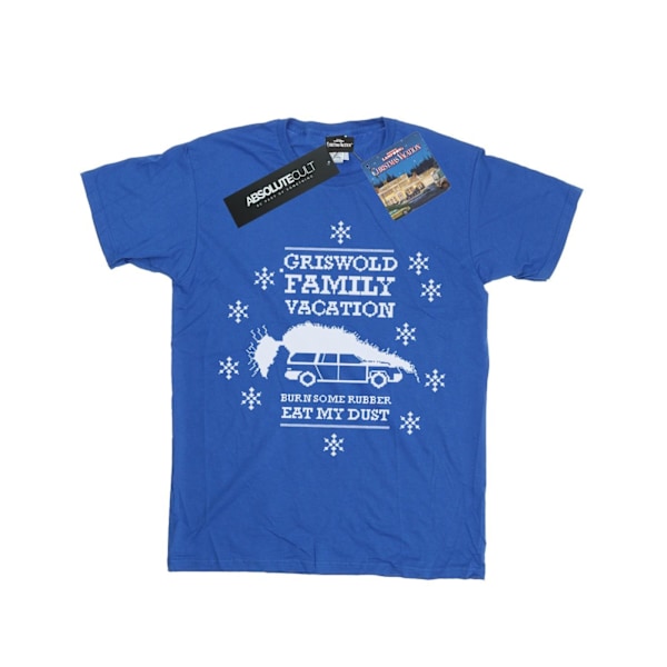 National Lampoon's Julfest Pojkar Ät Mitt Damm T-shirt Royal Blue 5-6 Years