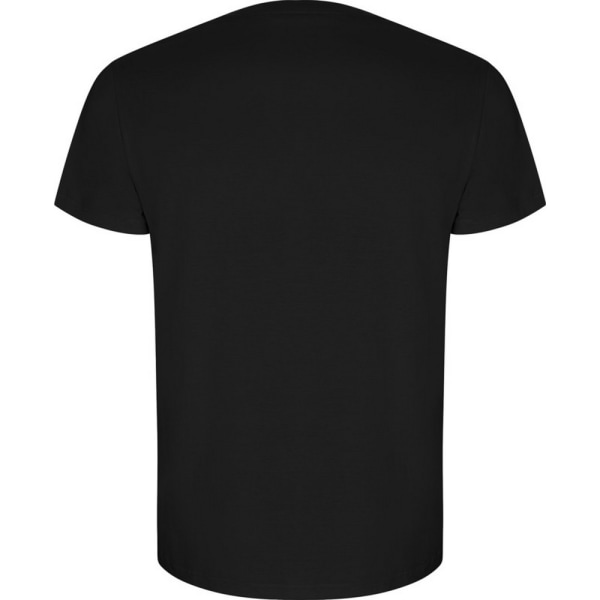 Roly Herr Golden Plain Kortärmad T-shirt XXL Solid Black Solid Black XXL