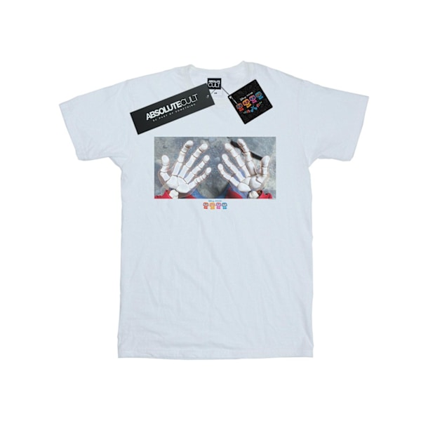 Disney Dam/Kvinnor Coco Miguel Skeletthänder Bomull Pojkvän White XXL