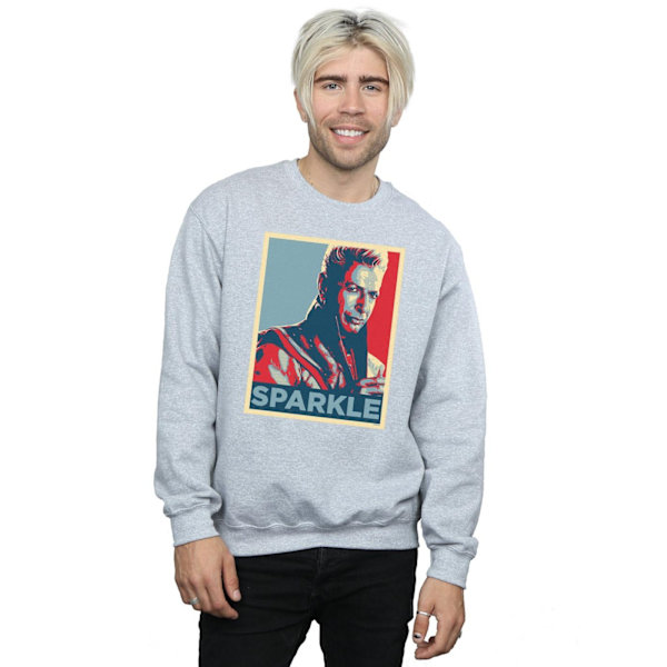 Marvel Herr Thor Ragnarok Grandmaster Sparkle Sweatshirt S Spor Sports Grey S