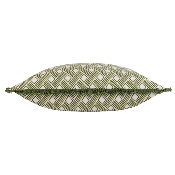 Hoem Alexa Geometriskt Kuddfodral 30cm x 60cm Oliv Olive 30cm x 60cm