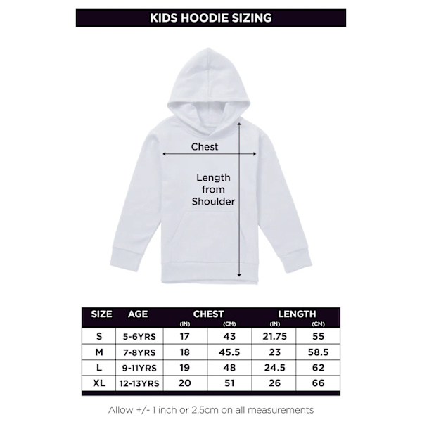 Coco Barn/Barn Gitarr Med Döskallar Heather Hood Athletic Heather 5-6 Years