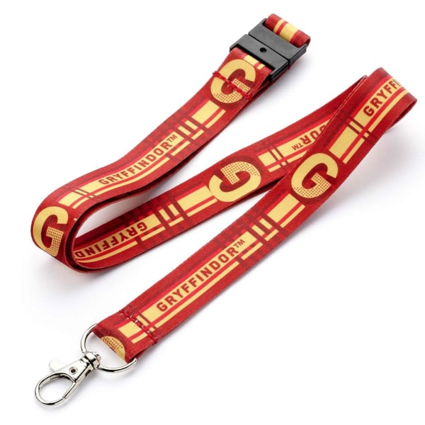 Harry Potter Gryffindor Lanyard One Size Röd/Guld Red/Gold One Size