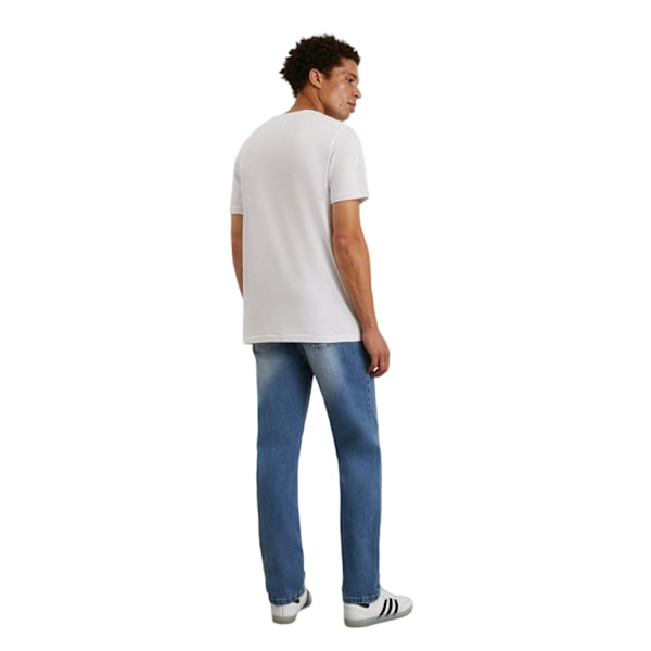Burton Herr Stone Wash Straight Jeans 34R Blå Blue 34R