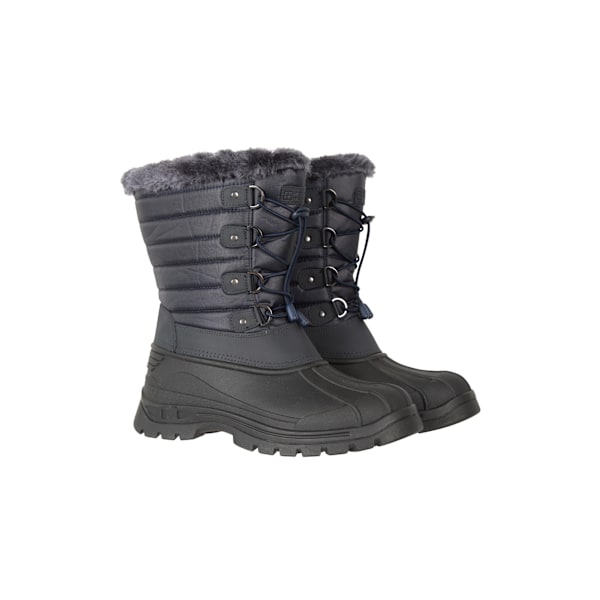 Mountain Warehouse Womens/Ladies Whistler Adaptive Snow Boots 4 Dark Blue 4 UK