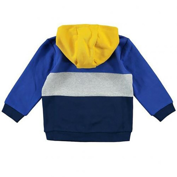 Chelsea FC Childrens/Kids Color Block Hoodie 12-18 Months Blue Blue/Grey/Yellow 12-18 Months
