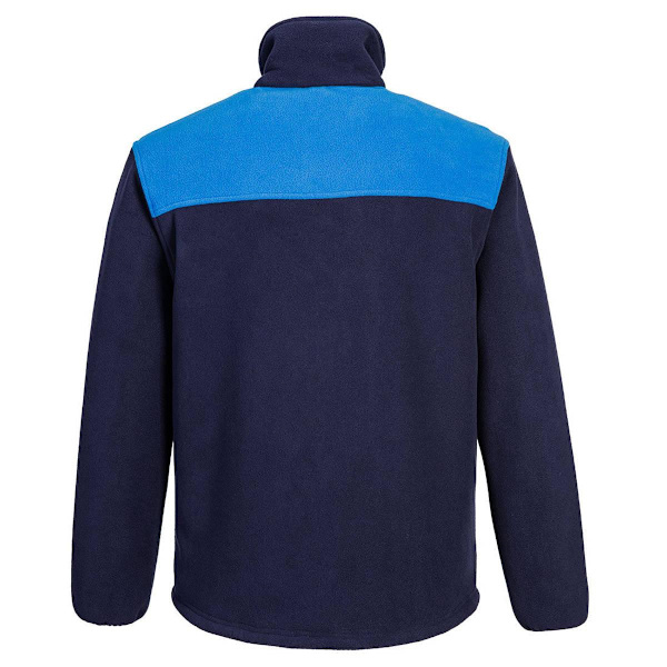 Portwest PW2 Fleecejacka för män M Marinblå/Kungsblå Navy/Royal Blue M
