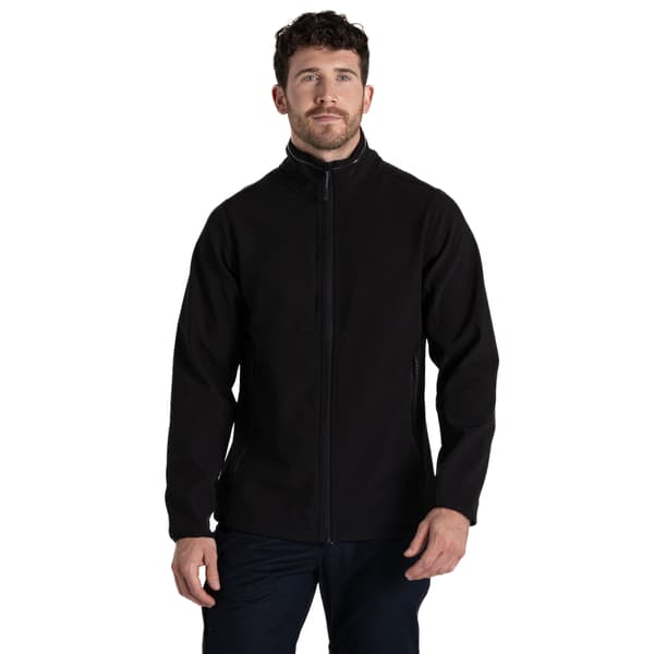 Craghoppers Herr Expert Basecamp Soft Shell Jacka XL Svart Black XL