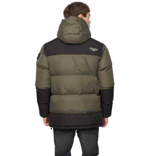 Crosshatch Herr Polyester Pufferjacka XL Grön Green XL