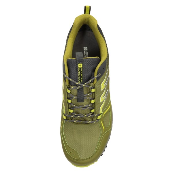 Mountain Warehouse Mens Enhance Trail Waterproof Running Traine Lime Green 7 UK