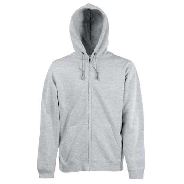 Fruit Of The Loom Herr Hoodie M Heather Grey Heather Grey M