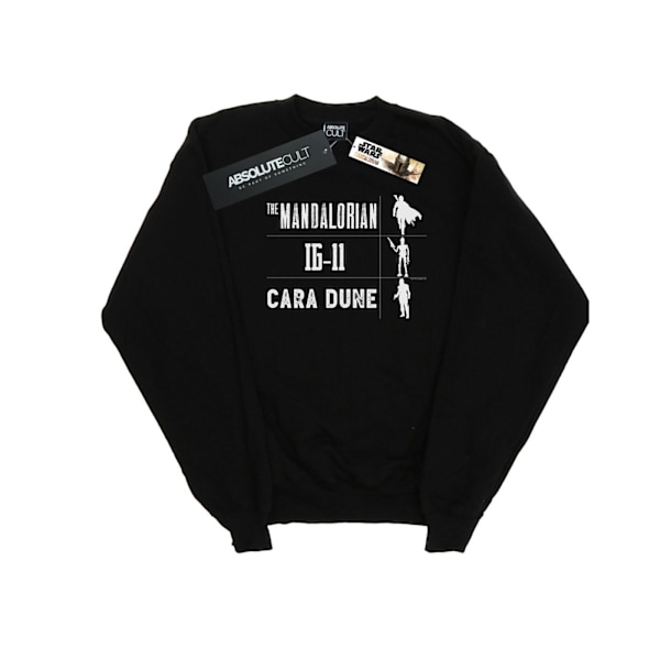 Star Wars Herr The Mandalorian Warrior Silhouettes Sweatshirt X Black XL