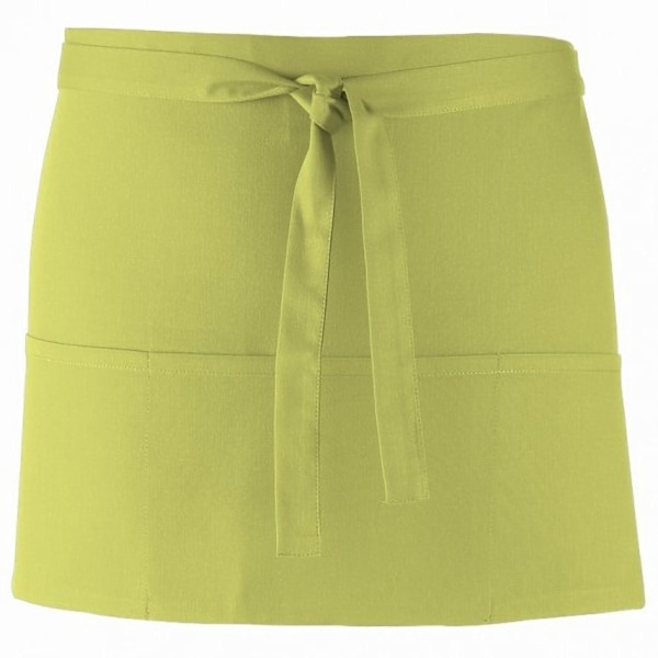 Premier Dam/Kvinnors Färger 3 Fickor Förkläde / Arbetskläder En Storlek Lime Lime One Size
