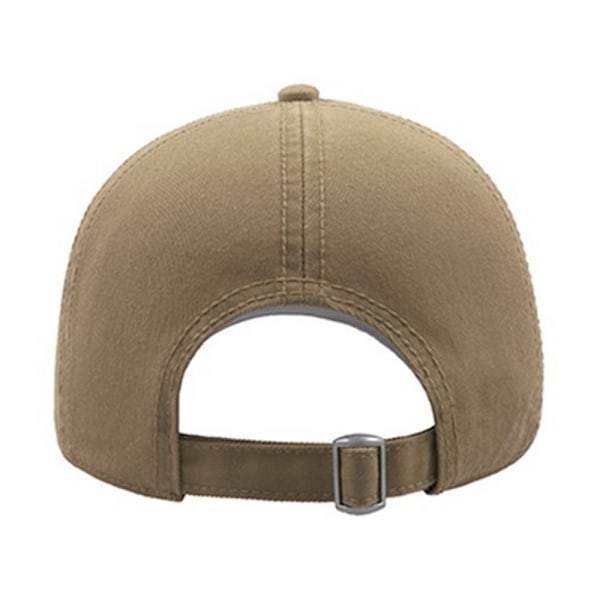 Atlantis Action 6 Panel Chino Baseball Cap One Size Khaki Khaki One Size