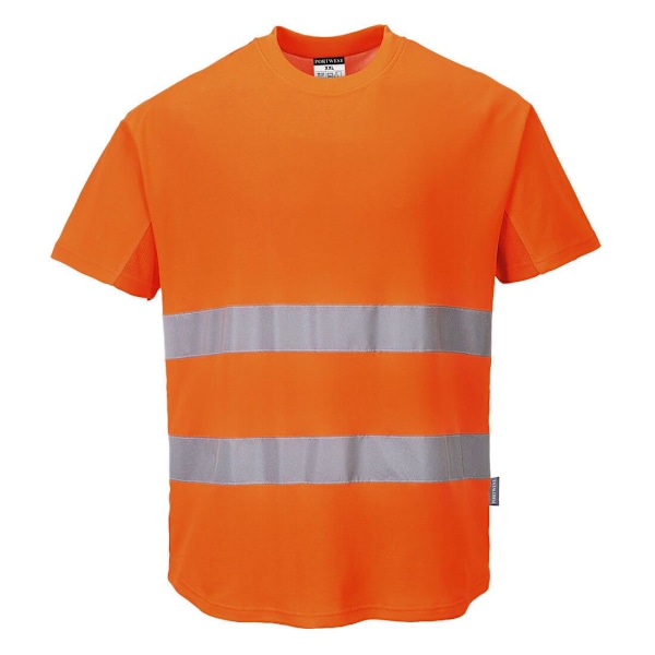 Portwest Mesh Insert T-shirt M Orange för män Orange M