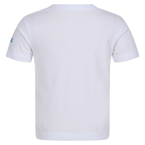 Regatta Barn/Barn Greta Gris Kortärmad T-shirt 2-3 År White 2-3 Years