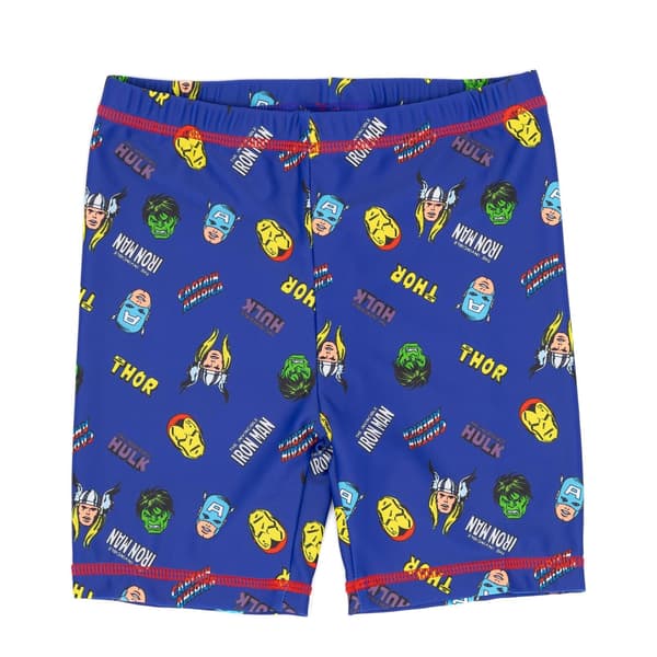 Marvel Boys Superhero Swim Set 6-7 år Blå/Vit Blue/White 6-7 Years