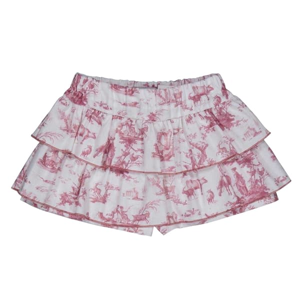 Phi Flickakjol Toile 5-6 år Bordeaux Bordeaux 5-6 Years