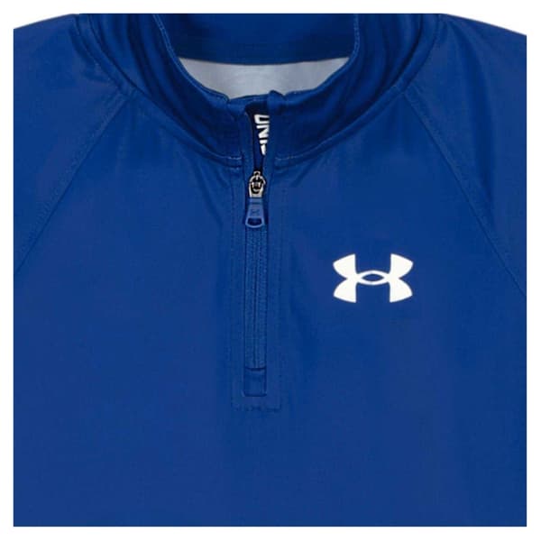 Under Armour Pojkar Quarter Zip Träningsoverall Set 2-3 År Tech Blue Tech Blue/Black 2-3 Years