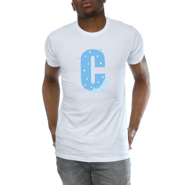 Disney Herr Alphabet C Is For Cinderella T-Shirt 3XL Vit White 3XL