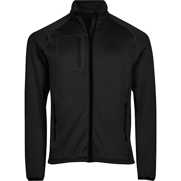 Tee Jays Herr Stretch Fleece Jacka M Svart Black M