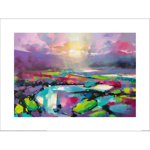 Scott Naismith Sublime Light Konsttryck 60cm x 80cm Flerfärgad Multicoloured 60cm x 80cm