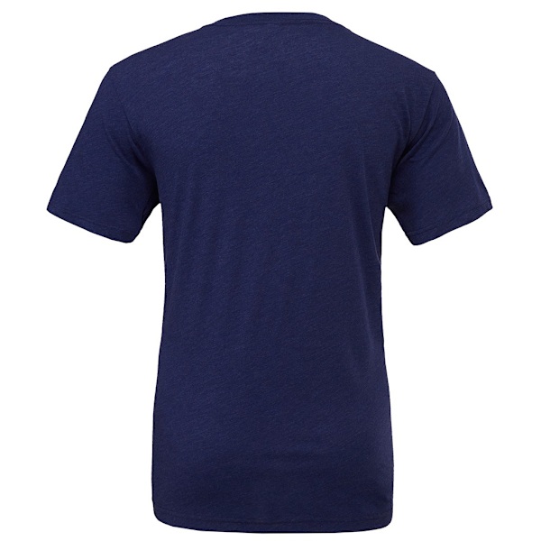 Canvas Herr Triblend Crew Neck Plain Kortärmad T-shirt S Nav Navy Triblend S