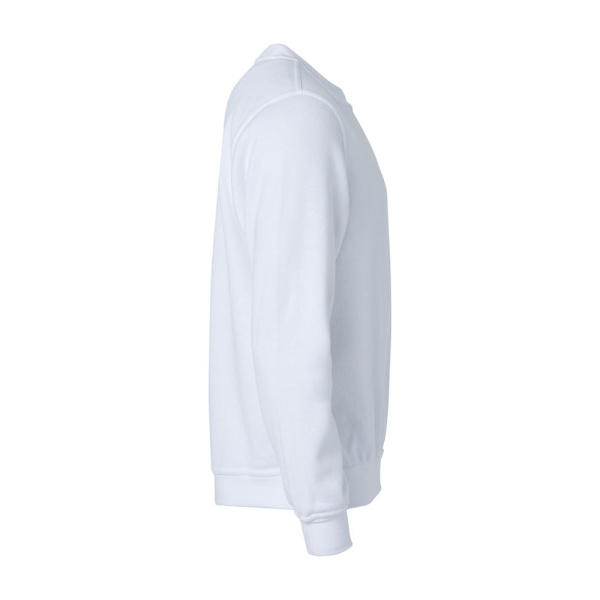 Clique Unisex Vuxen Basic Rund Hals Sweatshirt XL Vit White XL