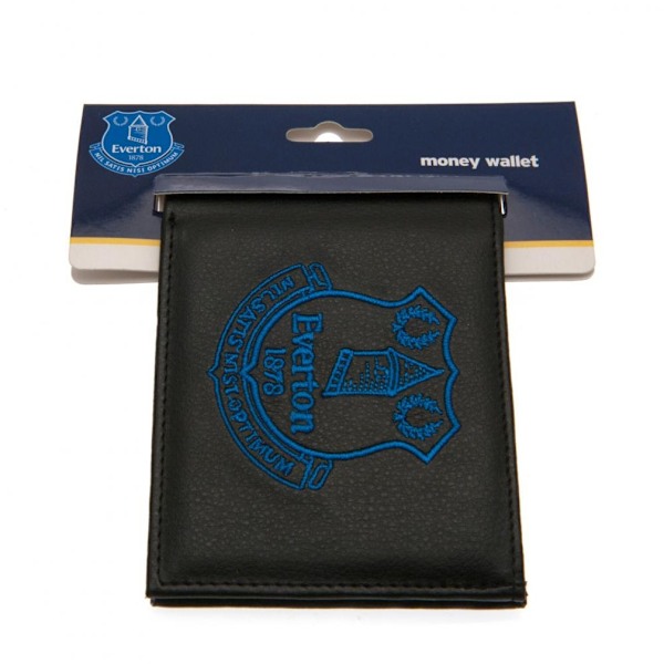 Everton FC Broderad Plånbok One Size Svart Black One Size