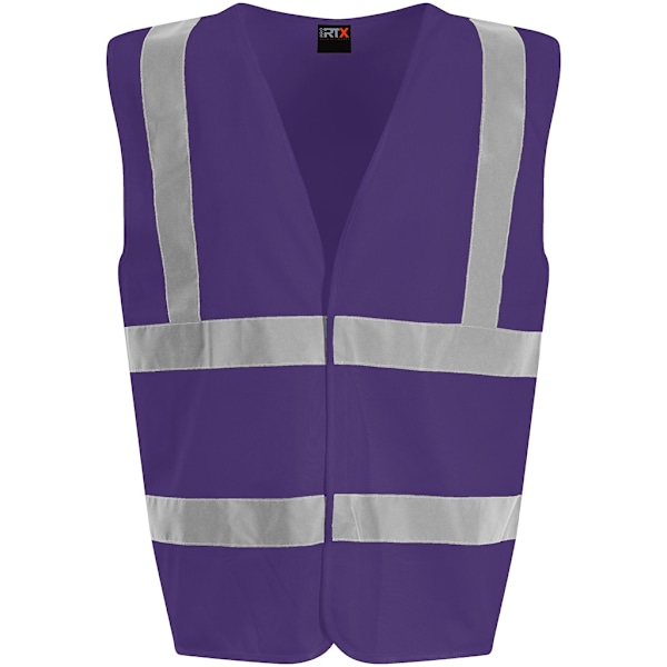 PRO RTX Hög synlighet Unisex Väst 3XL Lila Purple 3XL