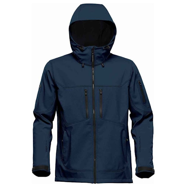 Stormtech Mens Epsilon 2 Hooded Soft Shell Jacket L Navy/Graphi Navy/Graphite Grey L