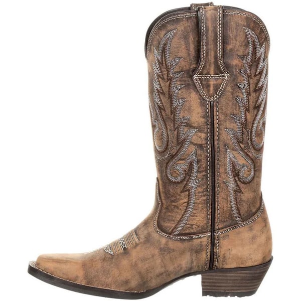 Durango Dam/Damer Dream Catcher Distressed Full Grain Läder Brown 8 UK