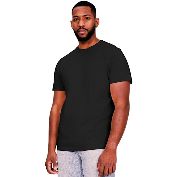 Casual Classics Herr Muscle Ringspun Bomull T-shirt S Svart Black S