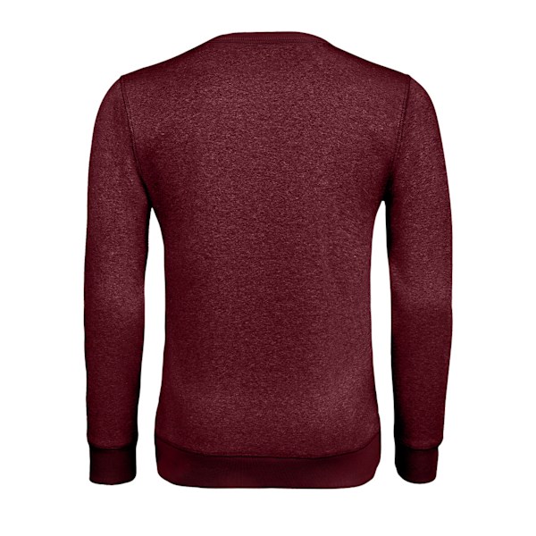 Sols Unisex Vuxen Sully Sweatshirt 3XL Heather Oxblood Heather Oxblood 3XL