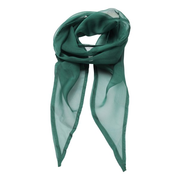 Premier Damer/Kvinnor Work Chiffong Formell Scarf One Size Marine Marine Blue One Size