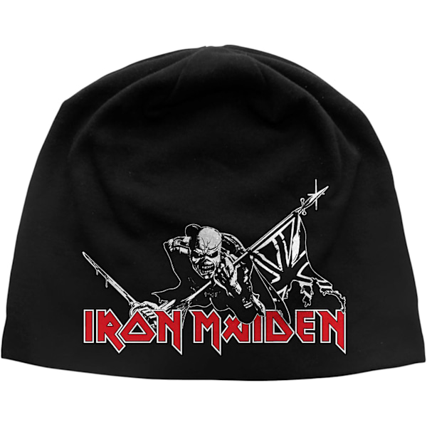 Iron Maiden Unisex Vuxen The Trooper Beanie One Size Svart Black One Size