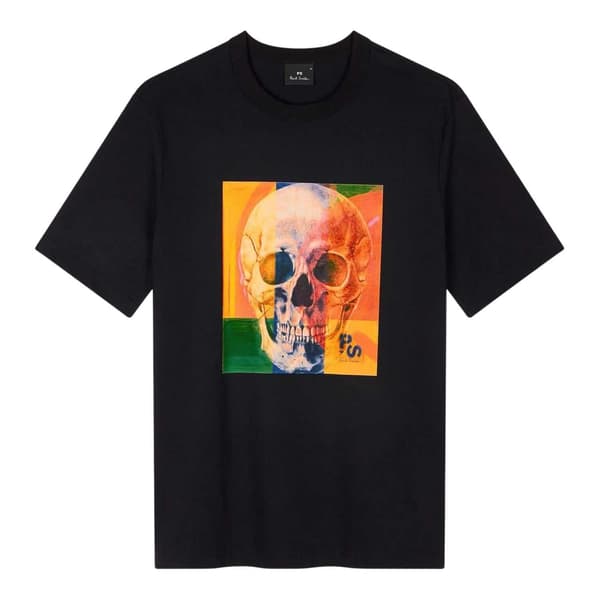 Paul Smith Herr T-shirt med dödskalle S Svart Black S