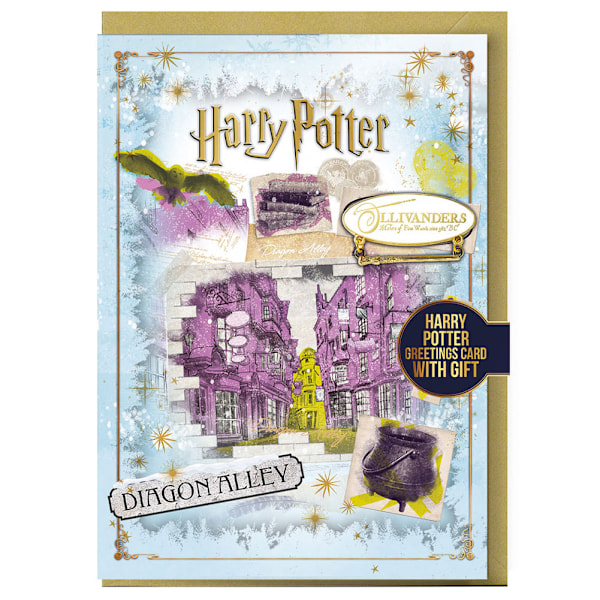 Harry Potter Gränden Julkort En Storlek Mul Multicoloured One Size