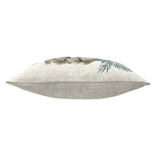 Evans Lichfield Kenya Elefant Kuddfodral One Size Beige/Grå Beige/Green/Grey One Size