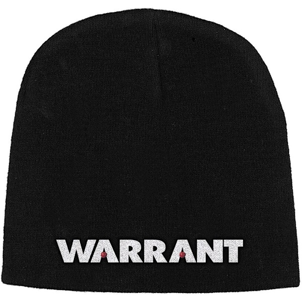 Warrant Unisex Vuxen Logo Mössa One Size Svart Black One Size